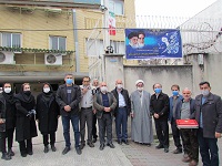 گرامیداشت و برگزاری مراسم به مناسبت ورود تاریخی حضرت امام خمینی ( ره) به میهن اسلامی در مرکز تحقیقات ذخایر آبزیان