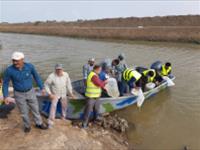 شرکت رییس مرکز تحقیقات ذخایر آبزیان آبهای داخلی در جشن آغازرهاسازی بچه ماهیان خاویاری و استخوانی به رودخانه
