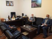 نشست با مسئول محترم  مدیریت هماهنگی ترویج کشاورزی سازمان جهاد استان گلستان